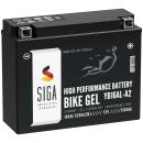 SIGA Gel Motorradbatterie YB16AL-A2 16Ah 12V